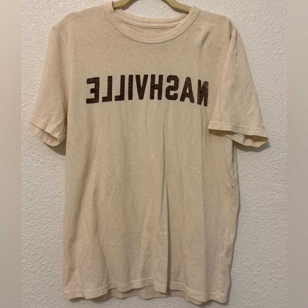 imogene + willie Cream Nashville Tee